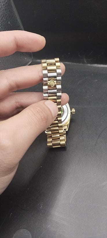 fitron saat qiymeti: Qol saatı, Rolex, rəng - Qızılı — 6