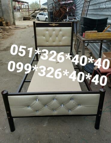 Çarpayılar: Yeni, İkinəfərlik çarpayı, Bazasız, Matras ilə, Siyirməsiz, Azərbaycan — 2