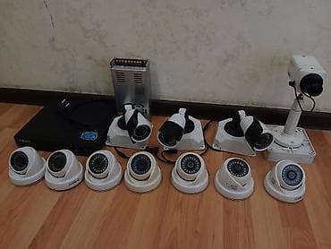Prolens Təhlükəsizlik kameraları və DVR sistemi və mərkəzi qida bloku — 1
