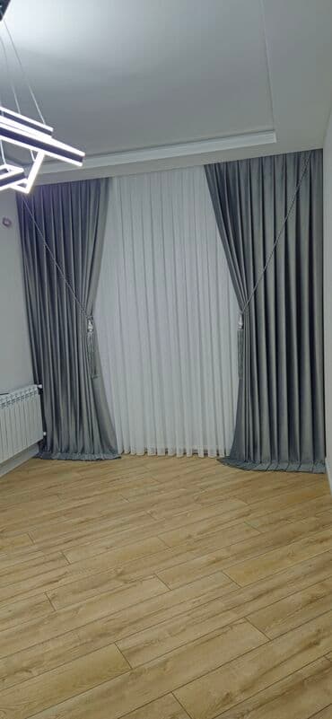 tül parçalar: Ağ rəngli, nazik, şəffaf parçadır. Üzərində həndəsi naxışlar var — 19