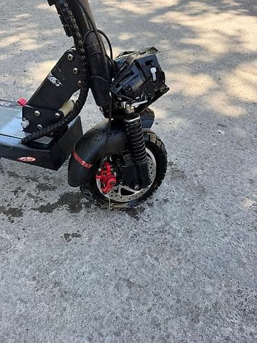 электросамокат купить: Elektrik skuter – oturacaqlı, güclü işıqlanma və disklə əyləclər - — 7