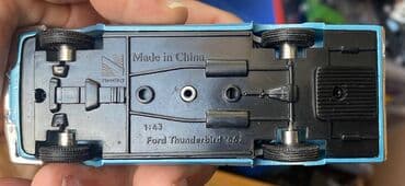 metbex tavan modelleri: Коллекционная модель Ford Thinderbird conbertible light blue 1966 — 16