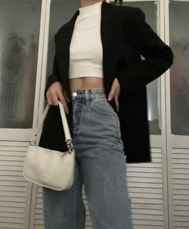 kisi pencekleri: Qara pencək S (oversize) Amerikanın Shein online mağazadan alınıb — 4