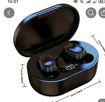 jbl qulaqliq: Tam simsiz Bluetooth qulaqlıq dəsti – şarj qutusu ilə - Kompakt şarj — 1