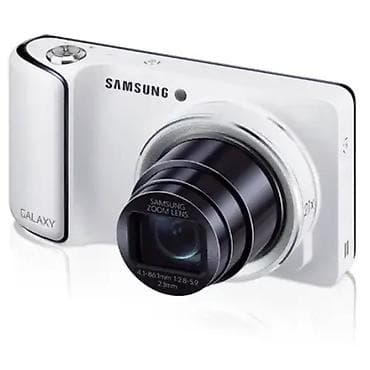 samsung c: Samsung Galaxy Camera (ağ rəng) - Samsung Zoom Lens: 4.1–86.1 mm — 2