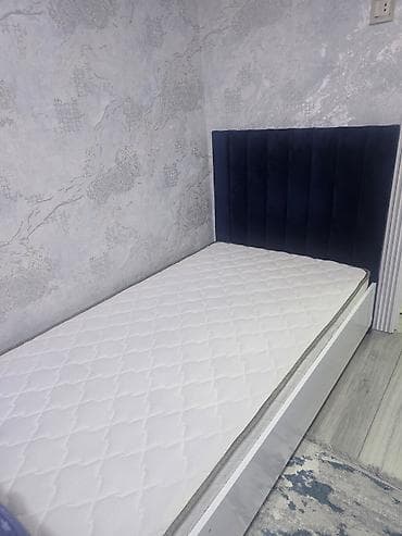 Təknəfərlik çarpayı, Matras ilə, Siyirməsiz