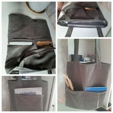 Əl işi parça çantalar.hər biri 15manat.astarlı və ciblidi.möhkəm