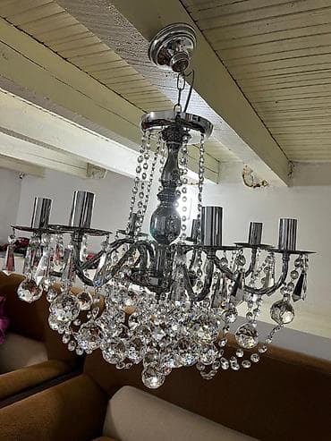 lustur altligi: Çılçıraq, 6 lampa, Metal — 2