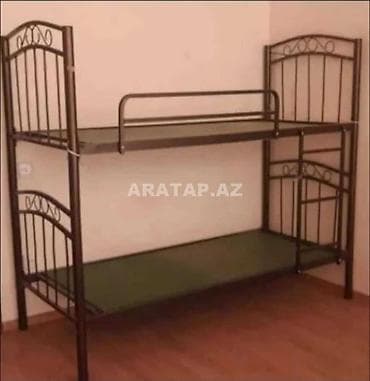 2 - Mərtəbəli metal Çarpayı Yenidir, Kefiyyətlidir dözümlüdür- — 2
