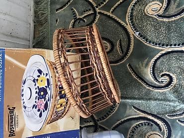 temiz bal: Tort və şiriniyyat qabı, rəng - Göy, Farfor, Almaniya — 8