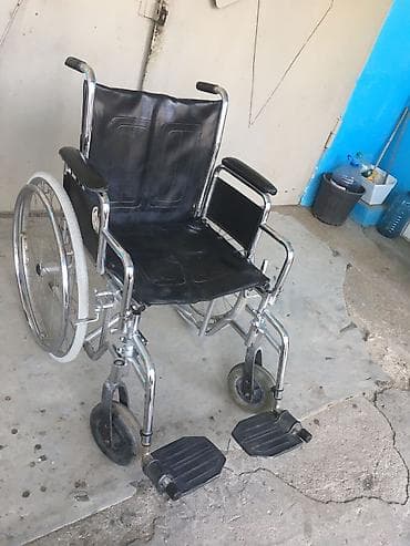 əl arabasi: Məhsul: Manual əlil arabası Xüsusiyyətlər: - Konstruksiya: xromlanmış — 1