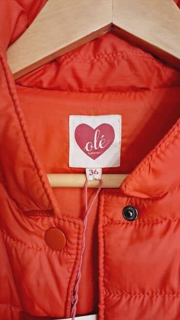 palto qadın üçün: Palto, S, rəng - Narıncı — 2