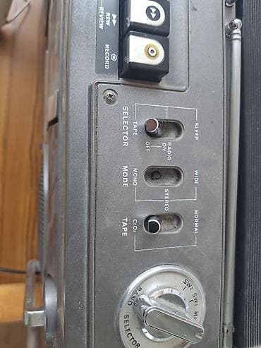 radio kaset: Klassik CONION stereo radio/kaset maqnitofonu Xüsusiyyətlər: - Stereo — 2