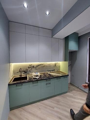 Sifarişlə mətbəx dəsti, Özü çəkən petlələr, MDF, Kredit yoxdur — 5