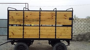 skoda fabia ehtiyat hisseleri: Kənd təsərrüfatı üçün qoşqu (2 oxlu) - Güclü metal şassi və möhkəm — 2