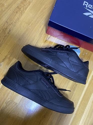 Yeni Reebok kişi krossovkası – tam qara rəng - Model: Reebok Classics — 3