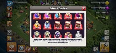 berber eşyaları: Clash of Clans hesabı – inkişaf etmiş kənd və Builder Base - Şahzadə — 2