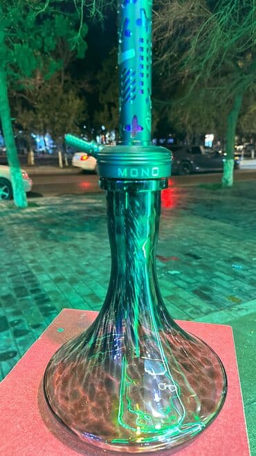 Mono qəlyan✅ mono qelyan - Dizayn: Yaşıl anodizə edilmiş alüminium