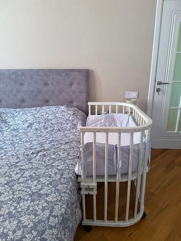 tek çarpayı: Oğlan və qız üçün, Yumru, Beşik, Dəst ilə, Matras ilə, Yellənmə mexanizmsiz — 4