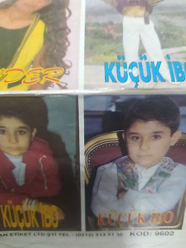 Məhsul: 90’lar Türk pop-mədəniyyəti stiker albom vərəqləri.Cemi 20 — 3