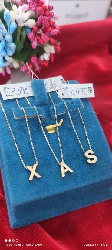 сколько стоит золото в азербайджане: Boyunbağı, Sarı qızıl, 585 Əyar — 1