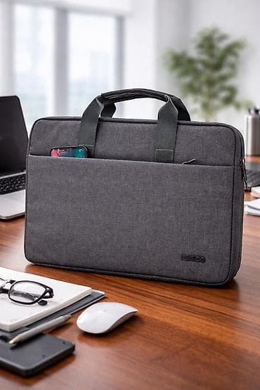 noutbuk ucun cantalar: Yesido WB38 Grey Laptop Çantası Brend: Yesido Model: WB38 Grey — 1