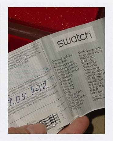 Qol saatı, Swatch, rəng - Qızılı — 5