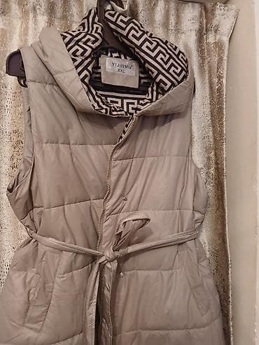 jılet: Jilet, 2XL, rəng - Bej — 5