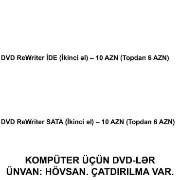 диски камри 50: Kompüter və Notebook üçün DVD ReWriter-lər SAYLA ALANA VƏ USTALARA — 2