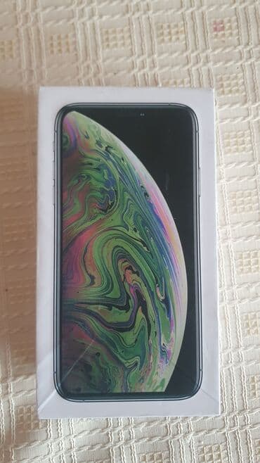 apple xs: IPhone Xs Max, 512 GB, Ağ, Sənədlərlə — 1