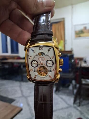 bmw 6 серия 630i at: İşlənmiş, Qol saatı, rəng - Qızılı — 3