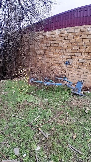 radius teker: Məhsul: Fırlanan barmaqlı ot yığan/saçan (kəllə tipli “gəmirci” — 3