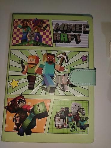 bakal desti: Məhsul dəsti: “Minecraft” motivli dəftər/planer + “Mafiya” stolüstü — 2