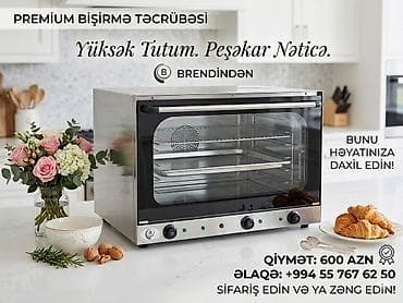 Premium bişirmə təcrübəsi üçün yüksək tutumlu peşəkar elektrik sobası