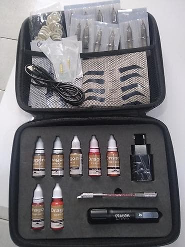 3d diod lazer: Dragon TBP5KIT permanent makiyaj/mikropiqmentasiya dəsti - Daşınması — 1