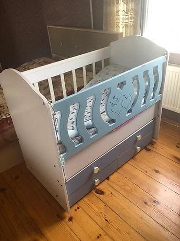 beşiylər: Oğlan və qız üçün, Yeni, Dördbucaq, Beşik, Matras ilə, Yellənmə mexanizmsiz — 1