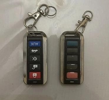 Maqnitofonlar: Avtomobil siqnalizasiya pultları (2 ədəd) - Model: 5 düyməli uzaqdan — 1