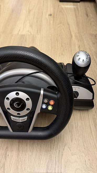 Фото и видеокамеры: Rampage oyun sükan seti – tam dəst - 270° fırlanma bucaqlı sükan — 6