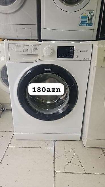 panel radyatur: Hotpoint Ariston önyükləməli paltaryuyan maşın - Tutum: 6 kq - Enerji — 1