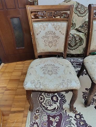 stul uzləri: Qonaq otağı üçün, İşlənmiş, Qatlanmayan, Stul — 5