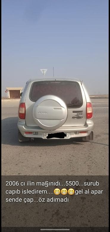 Avtomobil satışı: Chevrolet Niva: 1.7 l | 2006 il 200000 km Ofrouder/SUV — 3
