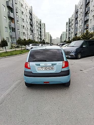 brabus disk: Hyundai Getz, açıq mavi rəng, 5 qapı, şəhər üçün ideal kompaktafto — 3