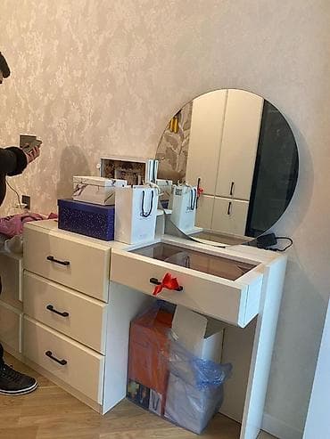 mebel dəsti: Yataq otağı üçün modul mebel dəsti - Geniş qarderob: ağ korpus — 2