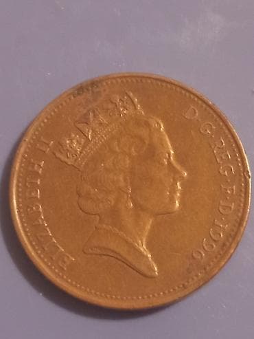 2 Funt sterlinq, 1996 il, Mis