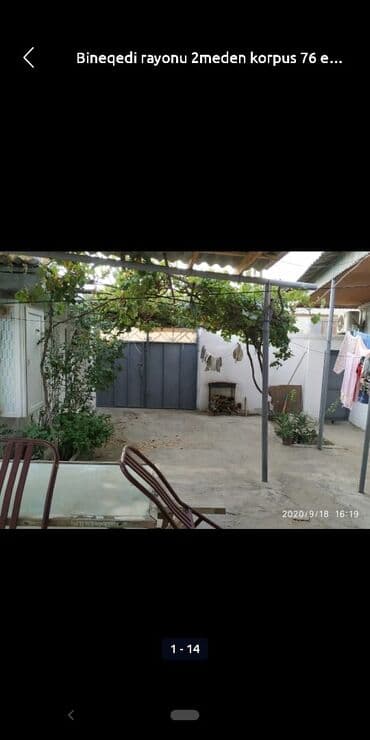 bineqedi dsq kiraye ev: Binəqədi qəs. 3 otaqlı, 93 kv. m, Kredit yoxdur, Orta təmir — 14