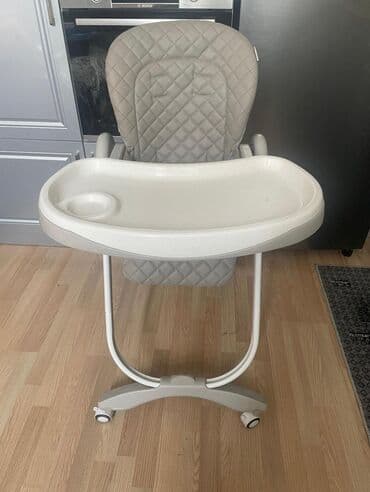 uşaq oturacagi: Uşaq yemək stulu – təkərlı, qatlanan model hec 1deffekt yoxdur.Super — 1