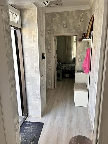 basavik satisi: 2 otaqlı həyət evi - Plan: koridorlu giriş, geniş qonaq otağı, yataq — 4