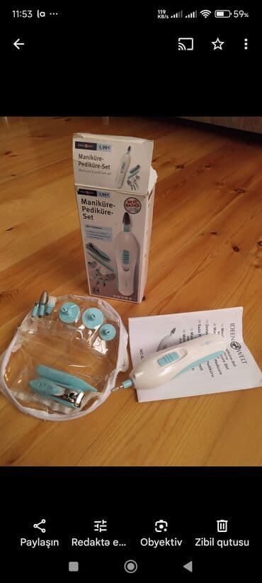 аппарат для маникюра и педикюра: Manikur. pedikur. aparati. Germaniyanindi. Primark — 1