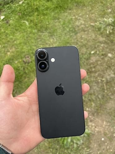 apl: IPhone 16, 64 GB, Qara, Simsiz şarj — 1