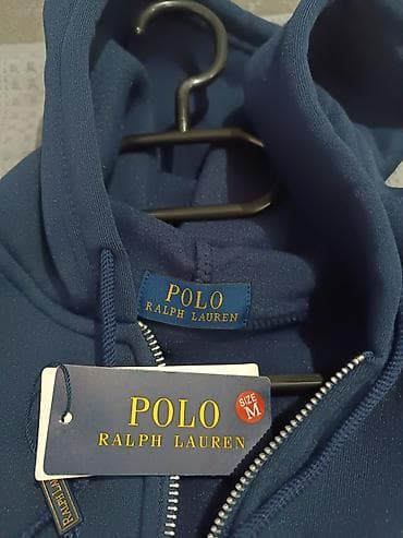 Толстовки: Мужская толстовка, Ralph Lauren, M, цвет - Синий — 3